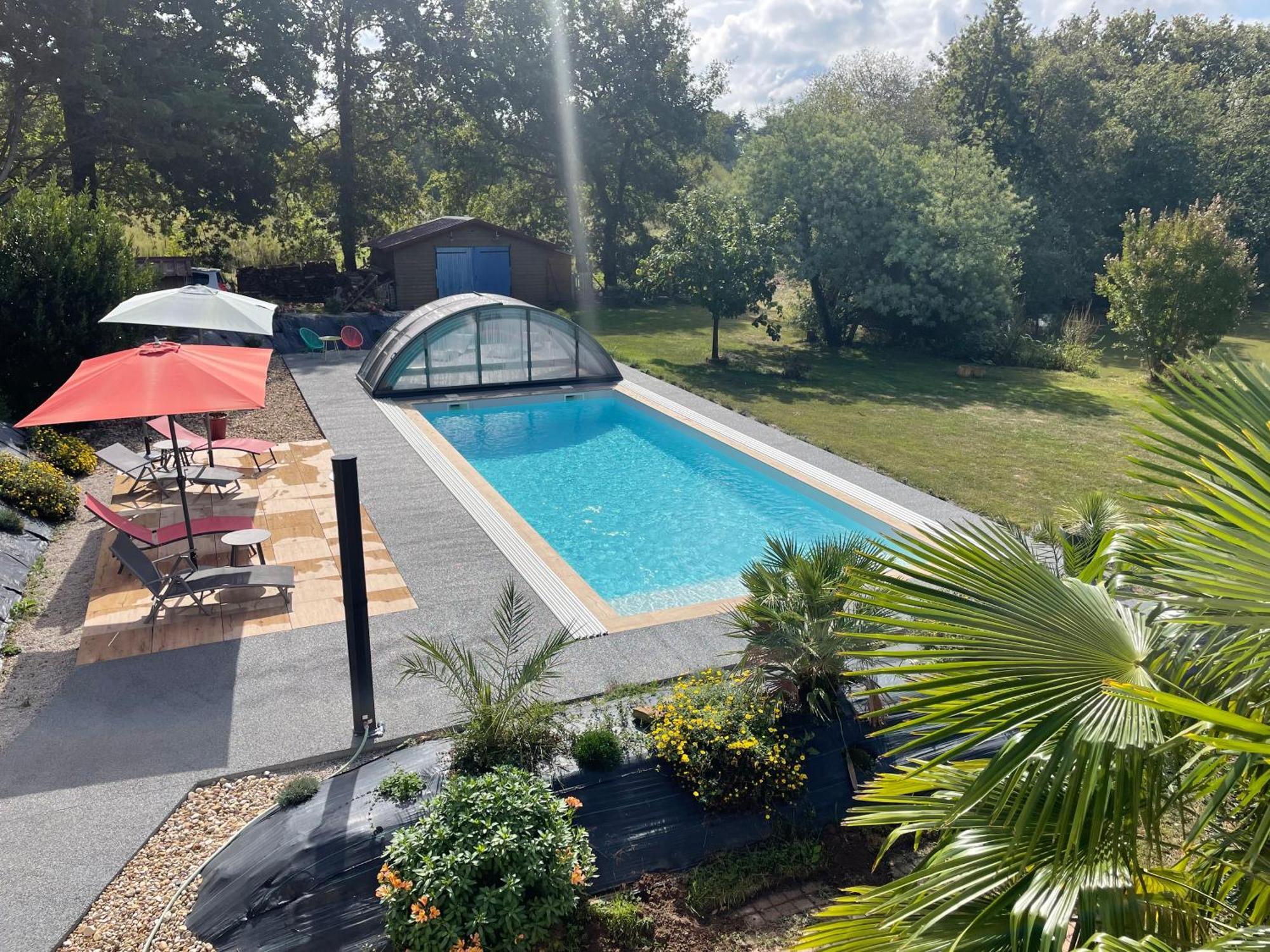 Gite Douceur De Vivre Saint-Avaugourd-des-Landes Exterior foto